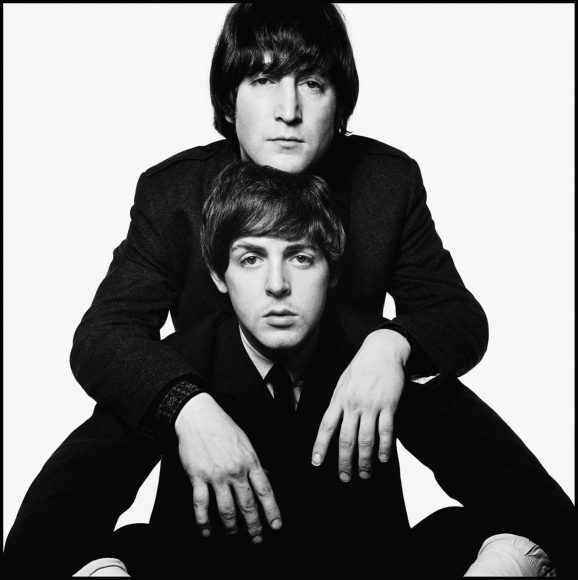 John Lennon & Paul McCartney,
1965
© David Bailey