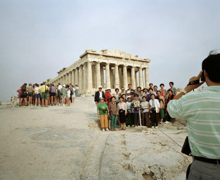 Martin-Parr Acropolis Athens Greece 1991 © Martin-Parr Magnum-Photos
