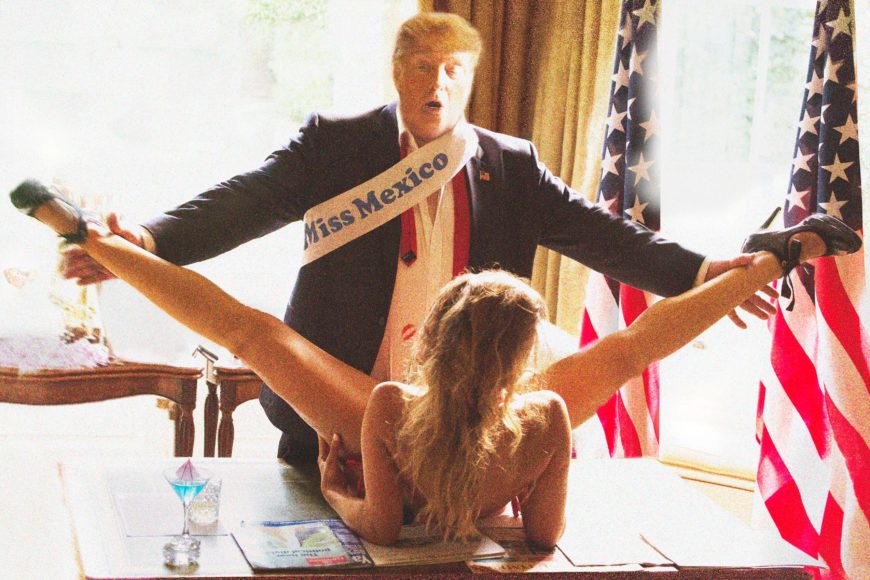 © Alison Jackson / Courtesy of Camera Work: Trump With Miss Mexico