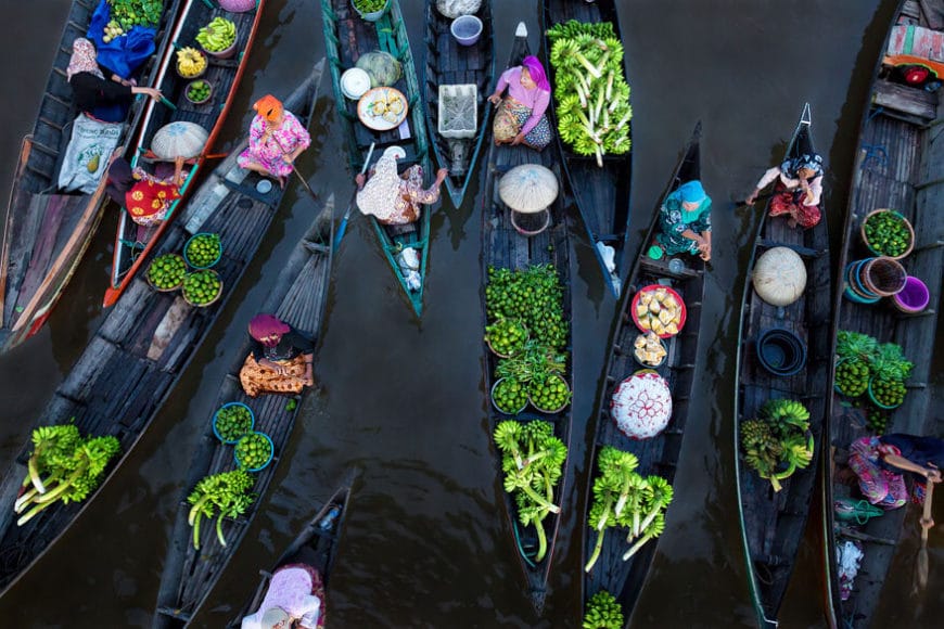 Platz 1: „Floating Market“ von Sina Falker aus Essen