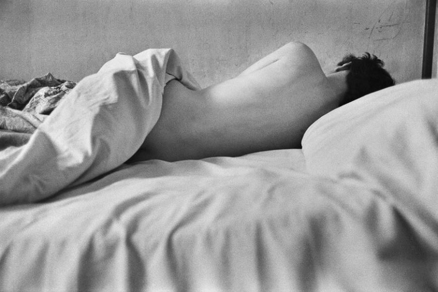 © René Groebli, Lying nude, from the series The Eye of Love, Paris, 1952.