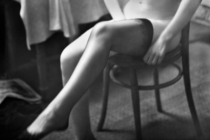 © René Groebli, Stockings, from the series The Eye of Love, Paris, 1952.