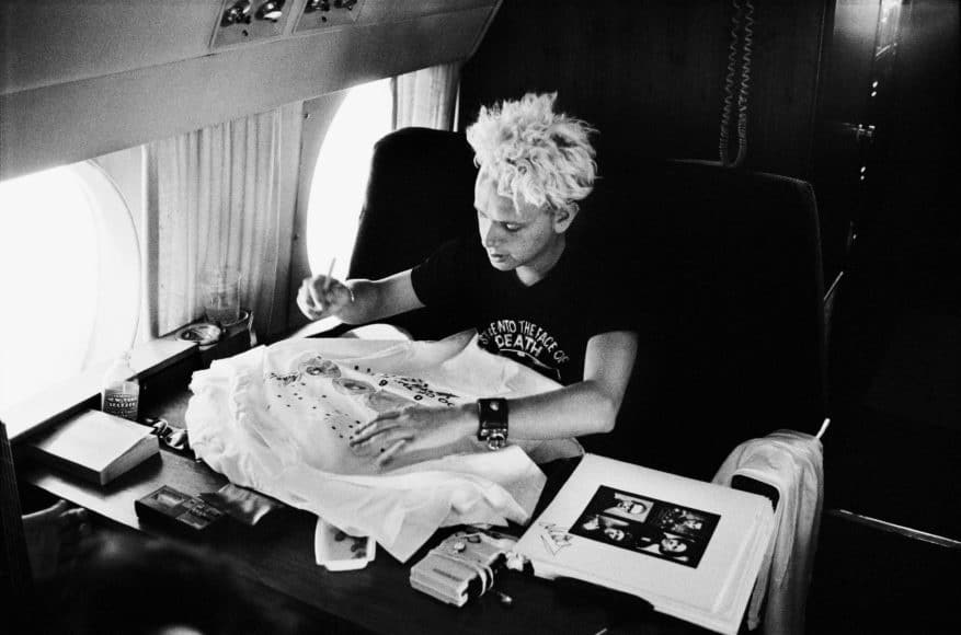 Depeche Mode, © Anton Corbijn, On route to LA, 1988