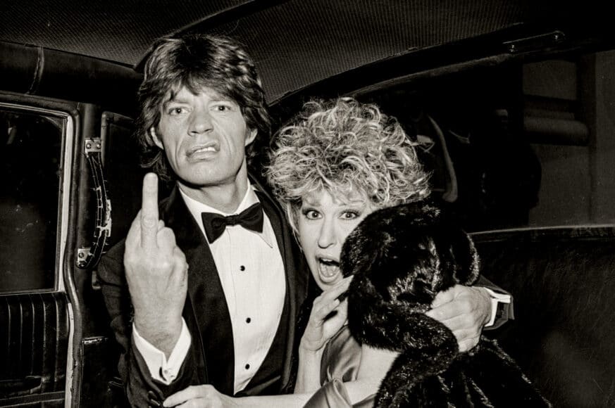Mick Jagger + Bette Midler III  NYC, 1983 /  © Greg Gorman,, courtesy IMMAGIS ART PHOTOGRAPHY