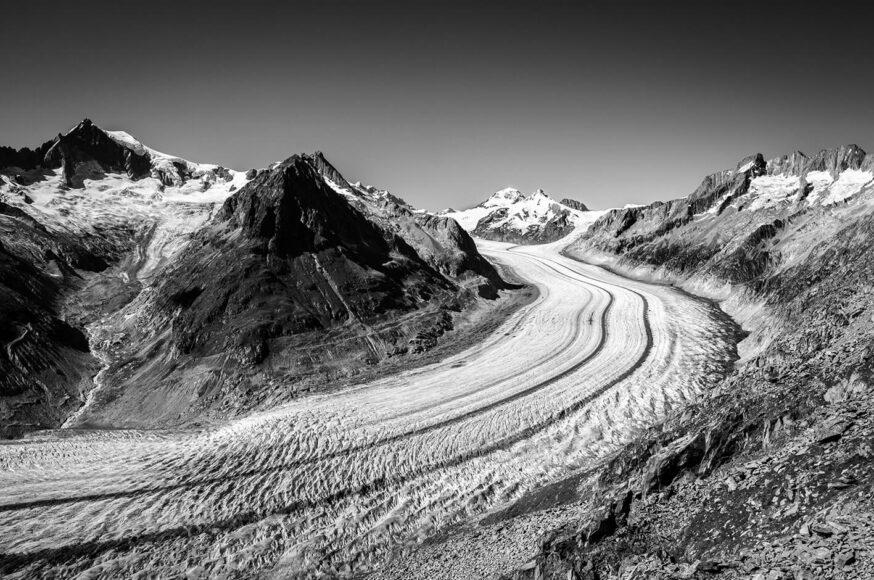 Eagle Wings, Vanishing Aletsch, Glacier III, © 2016 Nomi Baumgartl, courtesy VisuleX Gallery