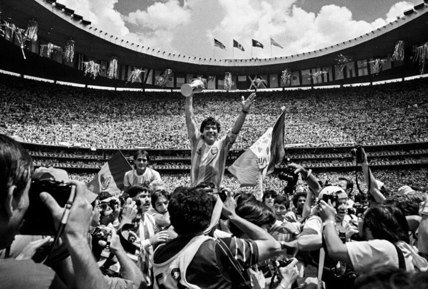Maradona, Mexico, 1986 / © David Yarrow / Courtesy of Camera Work