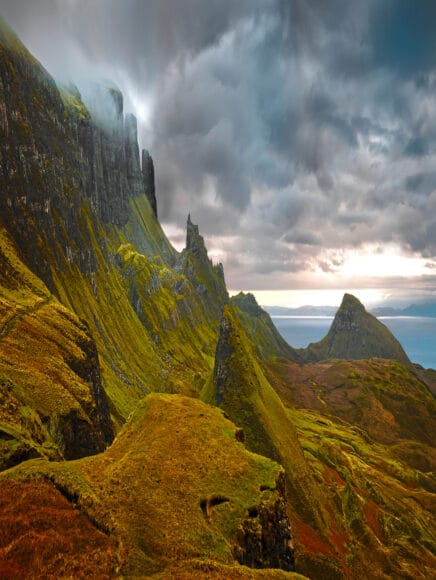 The Quiraing, Scotland (Isle of Skye), 2013 / © Albert Watson / courtesy of Camera Work