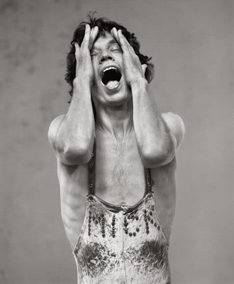 HERB RITTS / Mick Jagger 1 / London, 1987 / Herb Ritts Foundation / Courtesy of CAMERA WORK Gallery