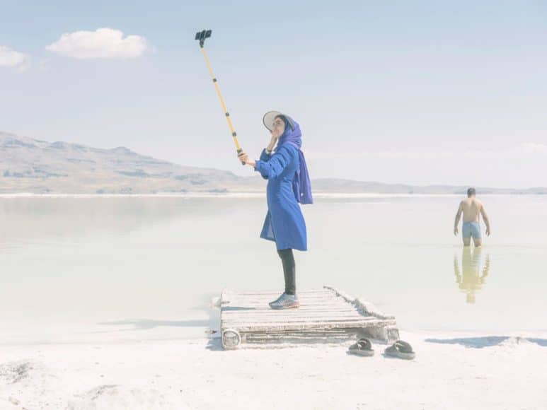 Fotografie aus der Gewinner-Reihe des Felix Schoeller Photo Award 2019, Beste Nachwuchsarbeit, Lake Urmia von Maximilian Mann, Deutschland.