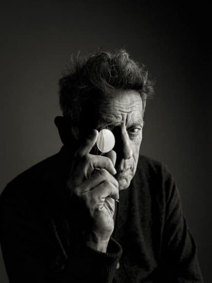 Andreas H. Bitesnich, Philip Glass, 2012, © Andreas H. Bitesnich, courtesy IMMAGIS ART PHOTOGRAPHY.