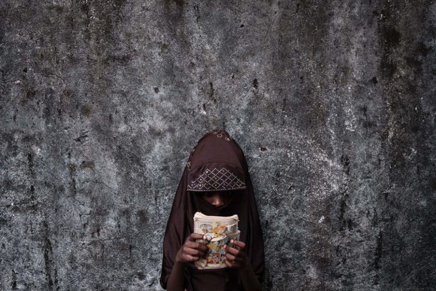 Fotografie aus der Gewinner-Reihe des Deutschen Friedenspreis für Fotografie 2021, Heroes von Emeke Obanor, Nigeria.