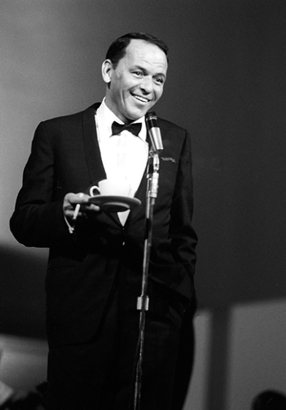STEVE SCHAPIRO | Frank Sinatra at a Benefit for Martin Luther King jr. | New York, 1963 | courtesy of Camera Work