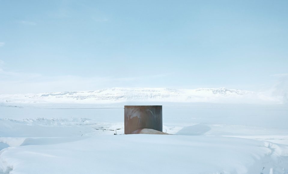 Gregor Sailer | Peistareykir Geothermal Power Station XI, Silencer, Iceland, 2021 | C-Print, 30 x50 cm | © Gregor Sailer | courtesy of Alfred Ehrhardt Stiftung