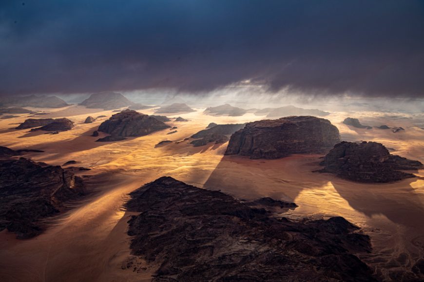 Felsen im Wadi Rum, Jordanien | © Michael Martin