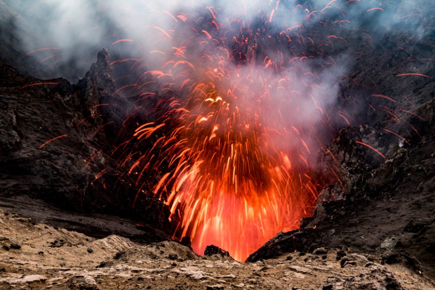 Vulkan Yasur im Südpazifik | © Michael Martin