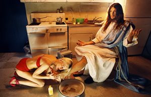 David LaChapelle | Anointing (from the series: Jesus is my Homeboy) | 2003
